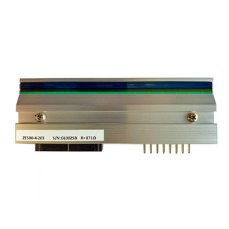 Печатающая головка для Zebra ZE500-4 - 1