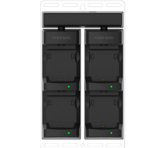 Зарядное устройство на 4 аккумулятора MEFERI MS300R MS300R-4SBATCKIT-EU-01