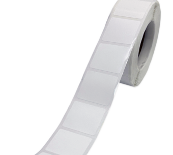 Этикетка Маркерпром LAB-T-25x25-101-1-1(40) белый полиэстер глянцевый с усил. клеем, 25х25 мм, в рулоне 1000 шт., втулка 40 мм mpr02122