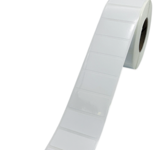 Этикетка Маркерпром LAB-T-40x20-101-1-1,5(40) белый полиэстер глянцевый, 40х20 мм, в рулоне 1500 шт., втулка 40 мм. mpr02106