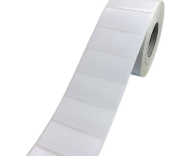 Этикетка Маркерпром LAB-T-58x30-101-1-1,5(40) белый полиэстер глянцевый, 58х30 мм, в рулоне 1500 шт., втулка 40 мм mpr02070