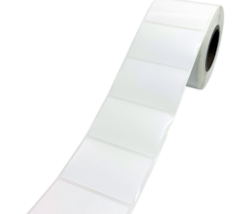 Этикетка Маркерпром LAB-T-58x40-101-1-0,7(40) белый полиэстер глянцевый с усил. клеем, 58х40 мм, в рулоне 700 шт., втулка 40 мм. mpr02219