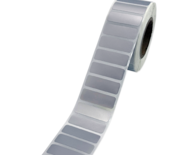 Этикетка Маркерпром LAB-T-35x12-814-1-2(40) серебристый полиэстер полугл. с усил. клеем, 35х12 мм, в рулоне 2000 шт., втулка 40 мм. mpr02182