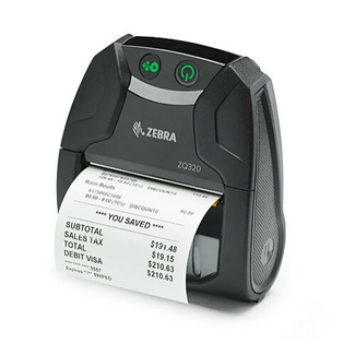 Мобильный термопринтер этикеток Zebra ZQ320 - 1