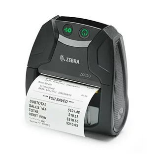 Мобильный термопринтер этикеток Zebra ZQ320 - 1