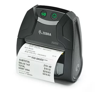 Мобильный термопринтер этикеток Zebra ZQ320